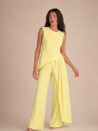 Aurora Zitronengelber Jumpsuit