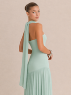 Miranda Bandeau Maxikleid