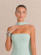 Miranda Bandeau Maxikleid