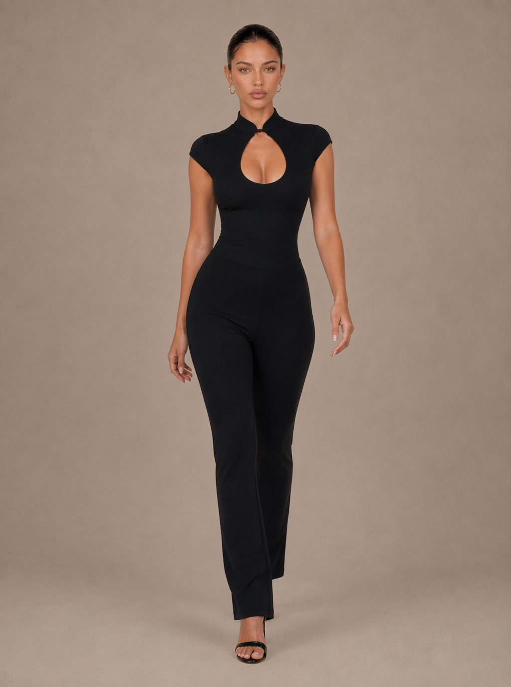Zephrina Quinelle cutout knit top