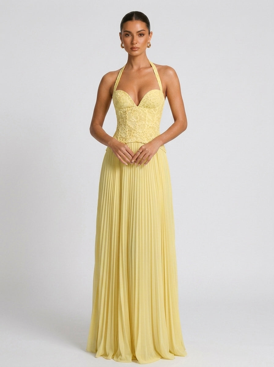Veda Olive Maxi Dress