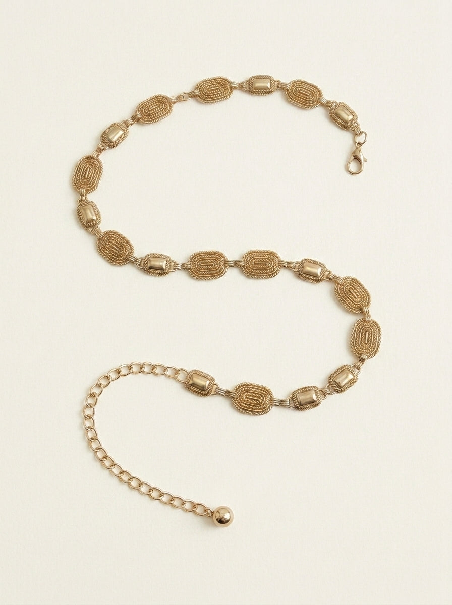 Alice Oval Chain Belt