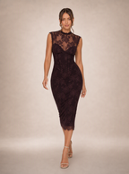 Ravenna High-Neck Lace Set