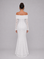 Emmeline Off-Shoulder Lace Maxi Dress