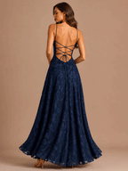 Emily Maxikleid aus geblümtem Jacquard