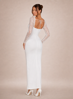 Luminara Lace Midi Dress