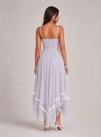 Arabella Rüschen-Maxikleid