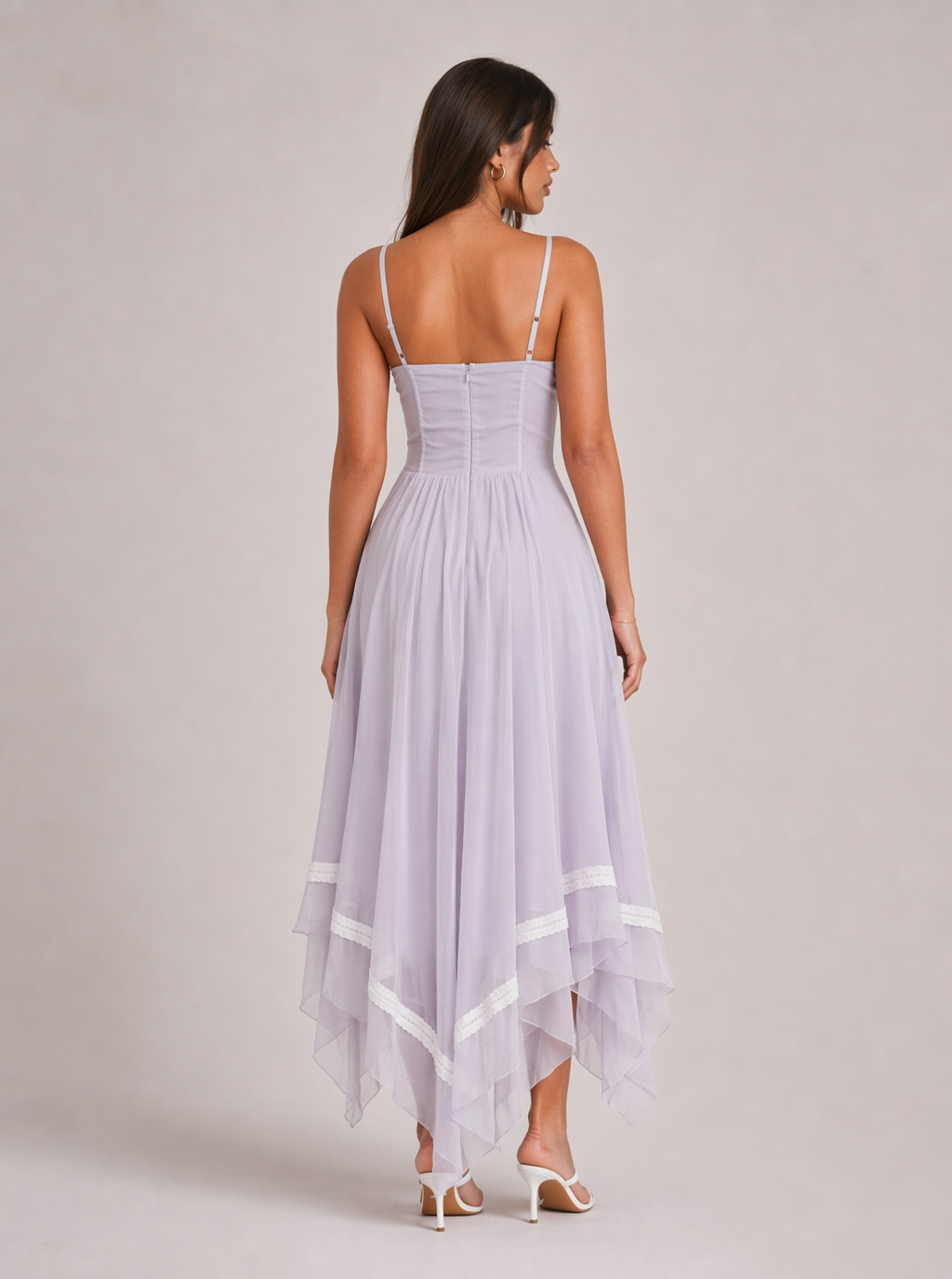 Arabella Rüschen-Maxikleid