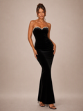 Nereline Velvet Mermaid Maxi Dress