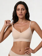 Zephrina low-back smooth bra in nude