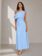 Cecilia One Shoulder Midi Dress