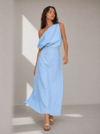 Cecilia One Shoulder Midi Dress