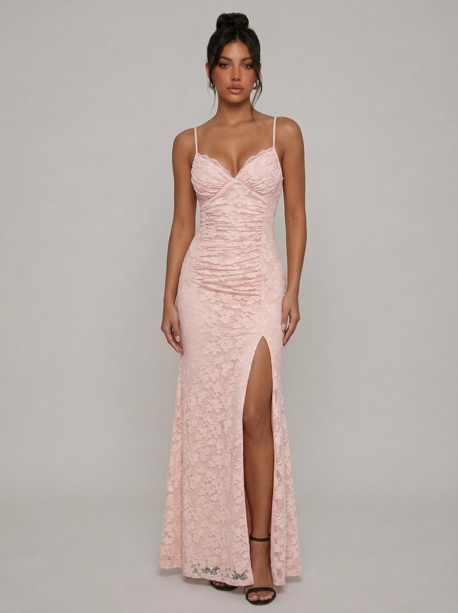 Farielle Romantic Lace Maxi Dress