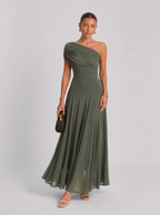 Grace One Shoulder Maxi Dress