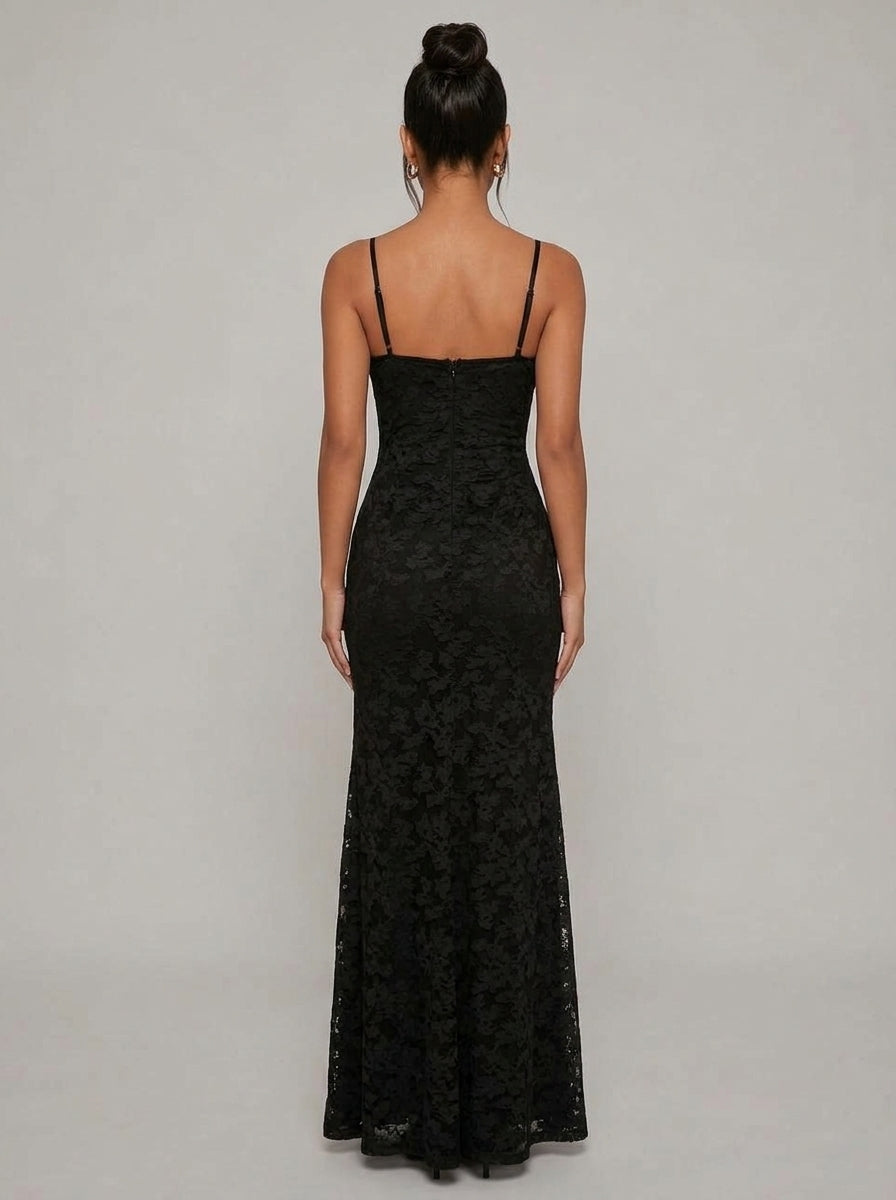 Farielle Romantic Lace Maxi Dress