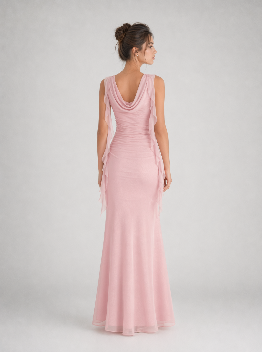 Zephrina Valeria Ruffle Strap Maxi Dress