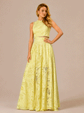 Eyelet Two-Piece Maxi Skirt Set