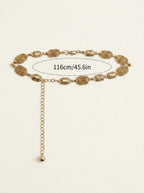 Alice Oval Chain Belt