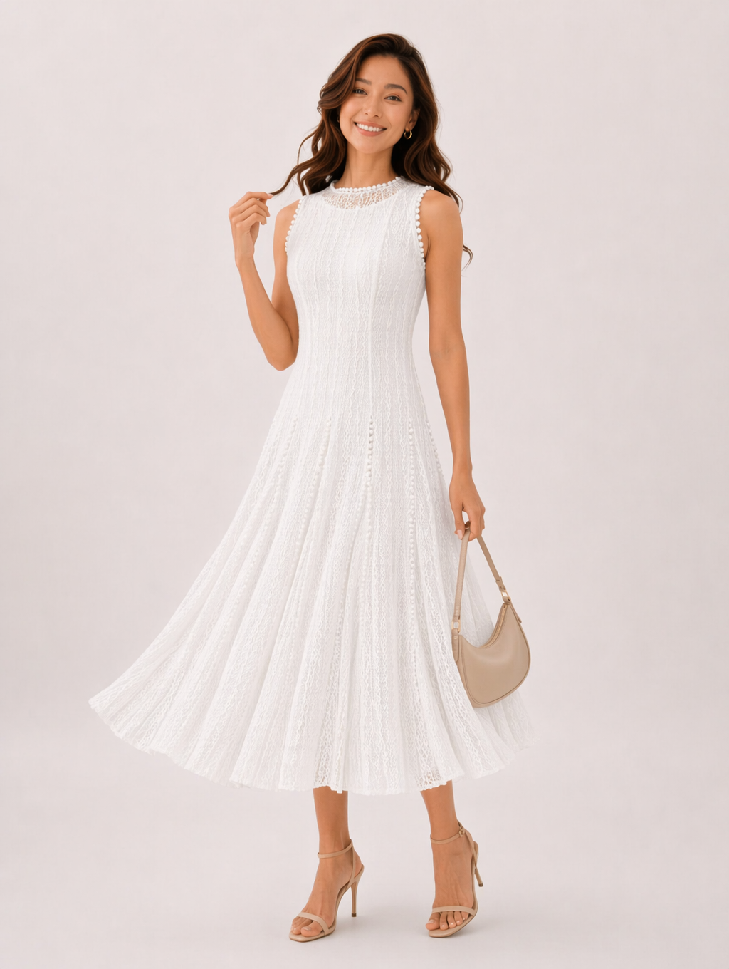Ciara White Maxi Dress
