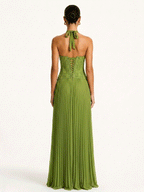 Veda Olive Maxikleid