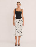 Vintage Polka Dot Slip Dress