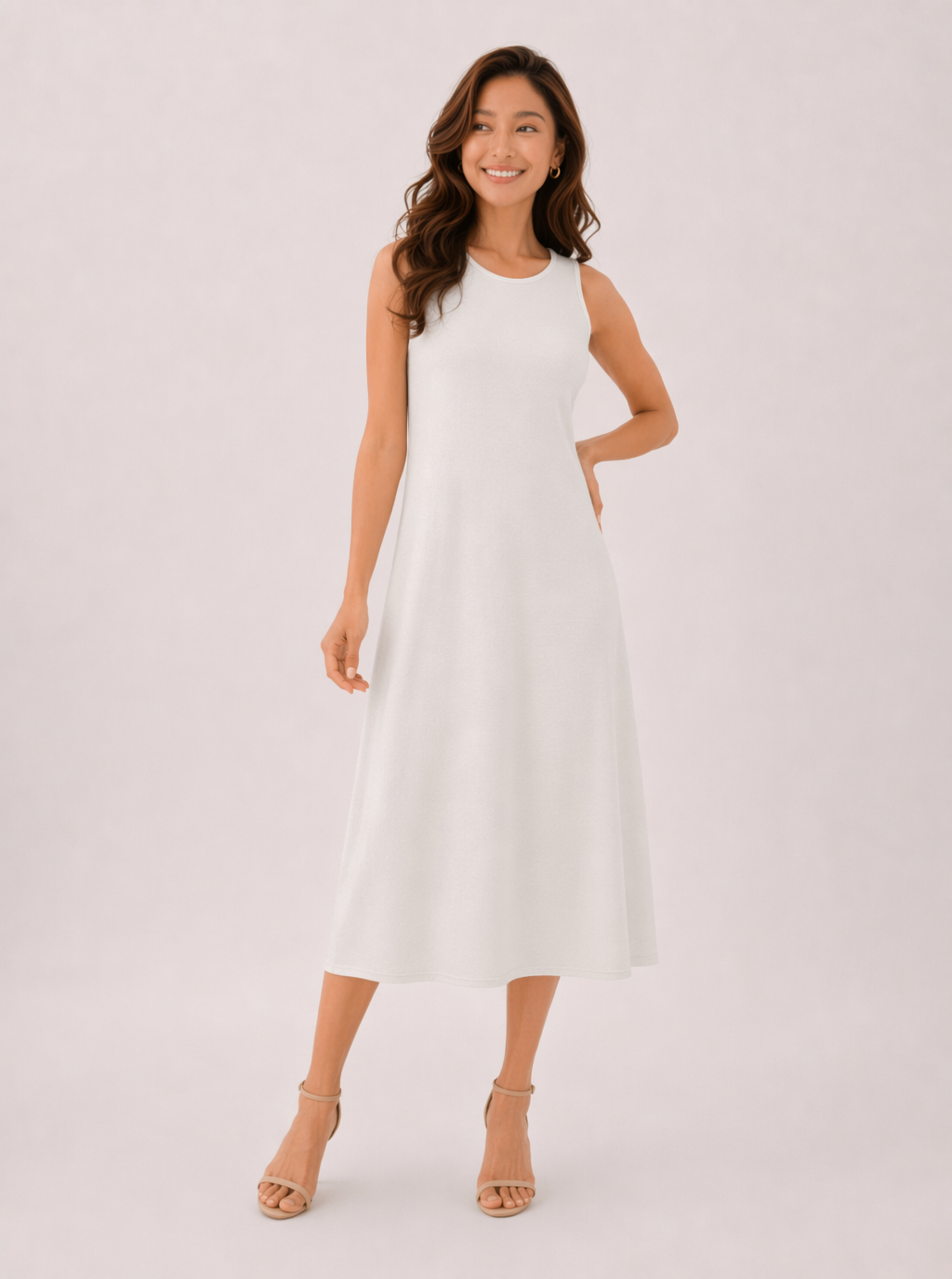 Ciara White Maxi Dress